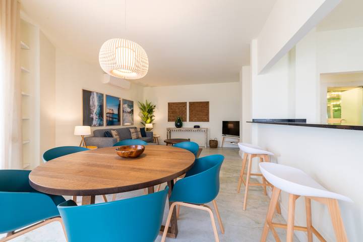 Ferienwohnung für 4 Personen, mit Meerblick und Balkon in Santa Maria