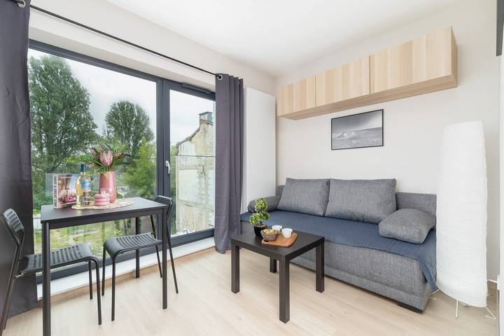 Apartamento vacacional entero, Stylish Studio in Krakow | Air Conditioning | Close to the Station in Cracovia, Pequeña Polonia (región histórica)