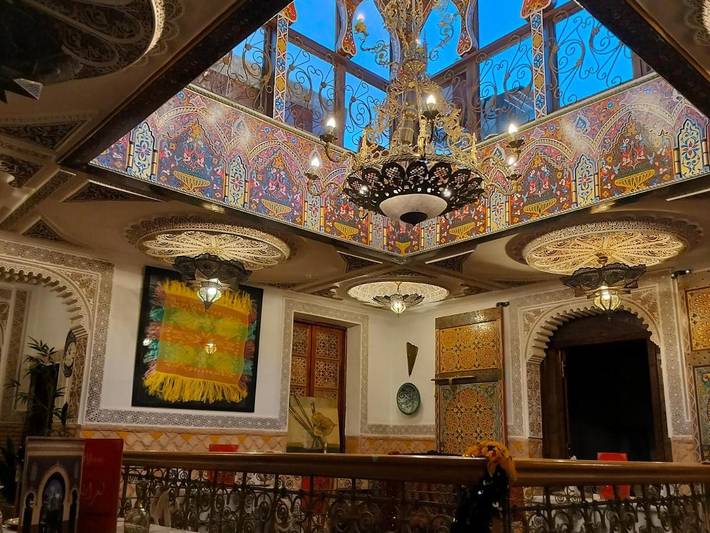 Riad pour 4 personnes, avec terrasse et jardin