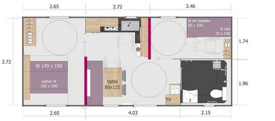 Camping pour 6 Personnes dans Thégra, Parc Naturel Régional des Causses du Quercy, Photo 4