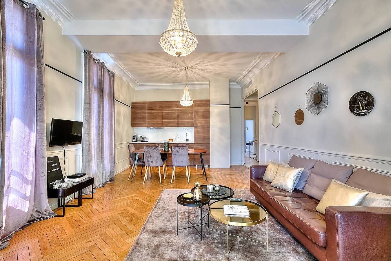 Appartement de vacances entier, 3 chambres à deux pas de la rue d'Antibes in Cannes, Côte méditerranéenne (France)