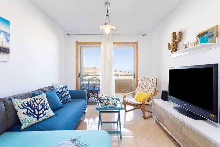 Ferienwohnung für 4 Personen, mit Terrasse und Pool in El Médano