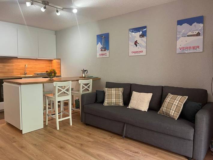 Gîte pour 6 personnes, avec vue et balcon à Vionnaz - 3