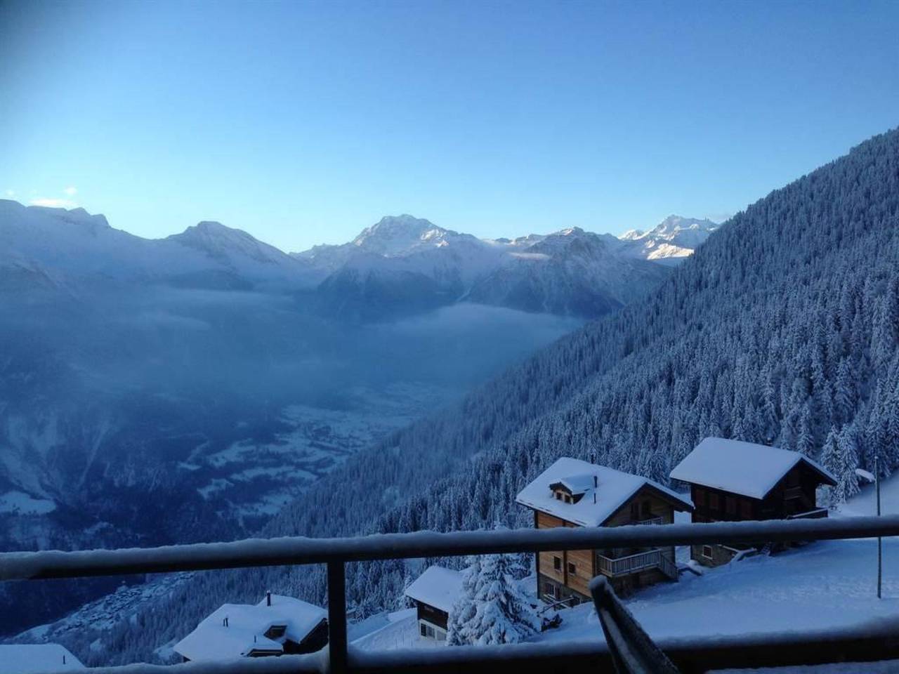 Ganze Wohnung, Apartmenthaus Riederhoru A Eg in Riederalp, Aletsch Arena
