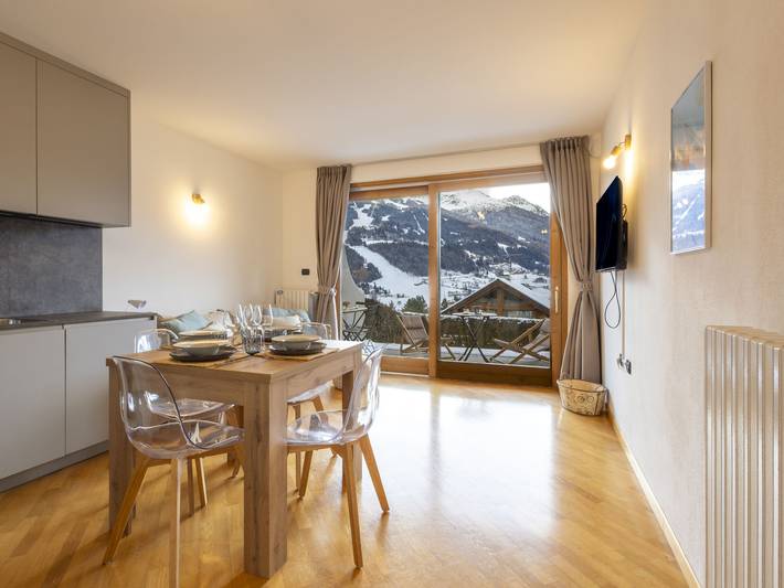 Vakantiewoning voor 4 personen, with Terras and Tuin as well as Uitzicht in Bormio Gemeente