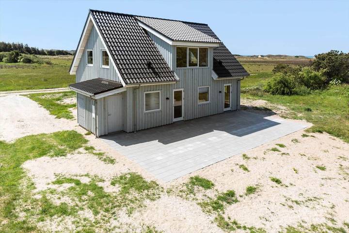Ferienhaus mit Meerblick für 6 Personen, mit Terrasse in Nordwestjütland