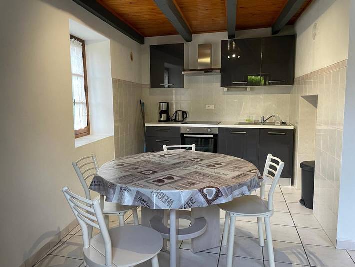 Maison de vacances pour 5 personnes, avec terrasse ainsi que jardin et vue