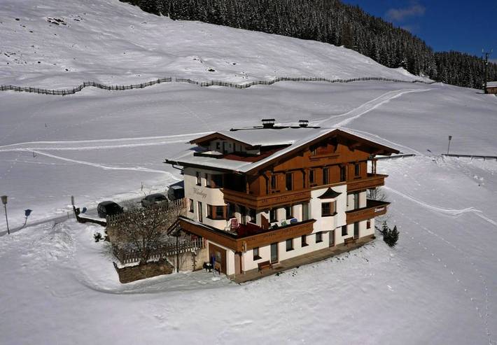 Ferienhaus für 4 Personen, mit Balkon und Ausblick am Hintertuxer Gletscher