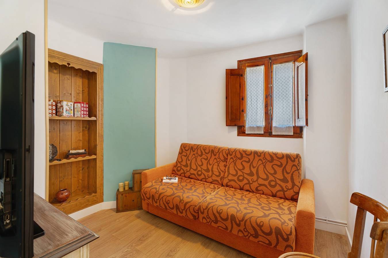 Ganze Wohnung, Ferienwohnung 'Apartamento Rural Ordiso' mit Bergblick, privater Terrasse und Wlan in Torla, Spanische Pyrenäen