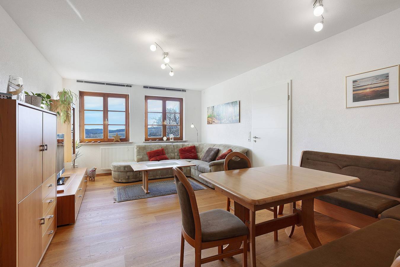 Ganze Wohnung, Apartment „Schellenberg“ mit Bergblick, privater Terrasse und Wlan in Herrischried, Südschwarzwald