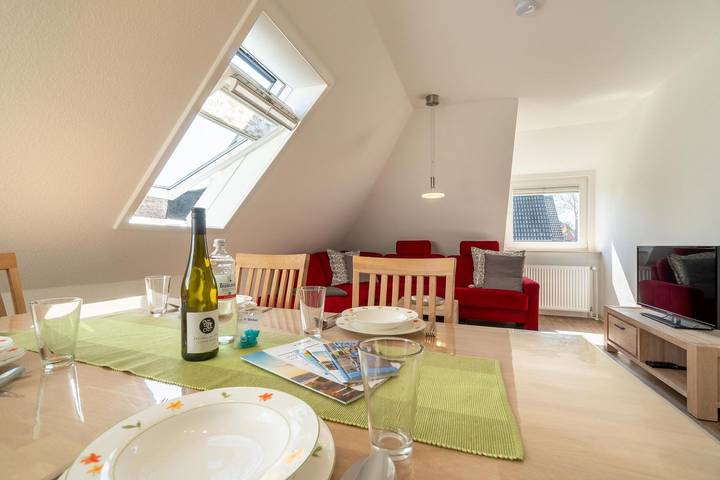 Ganze Wohnung, "Erholsame Ferienwohnung in Wyk auf Föhr – Ihr Traumurlaub wartet!" in Wyk auf Föhr (Stadt), Wyk auf Föhr