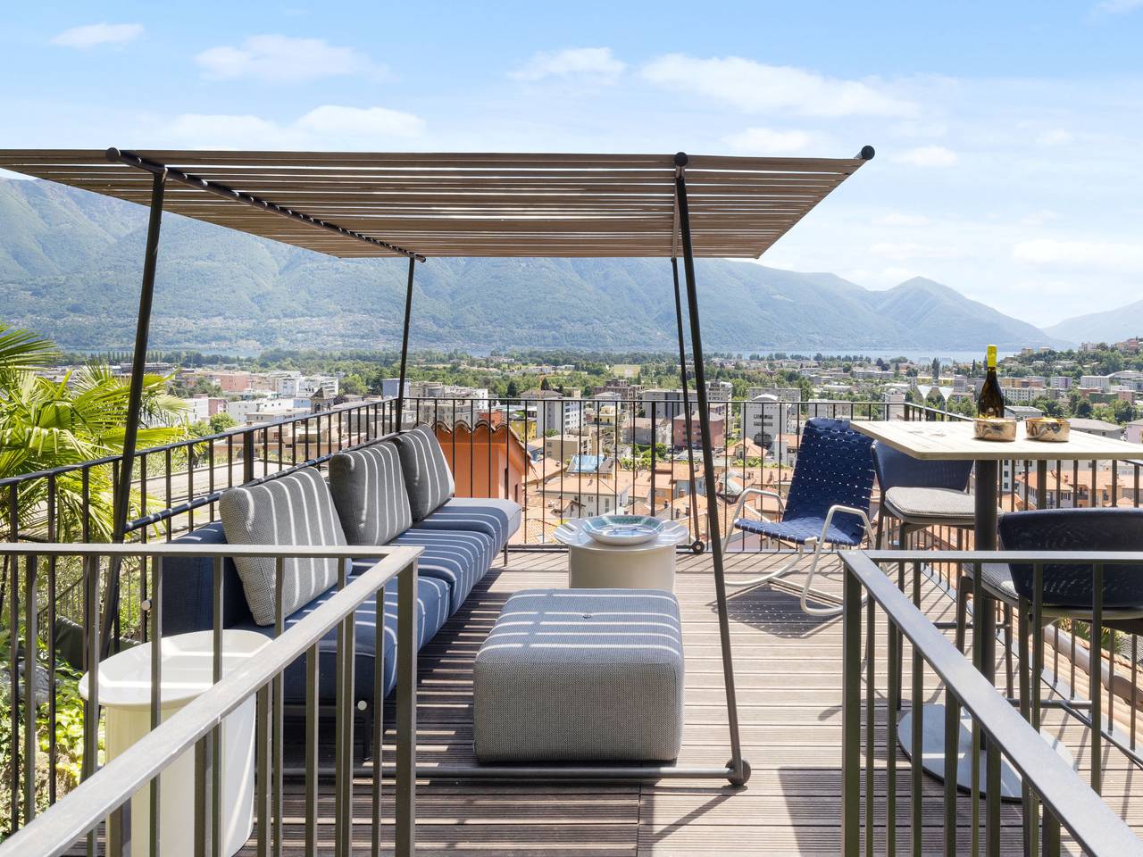 Ganze Wohnung, Designer Ferienwohnung Il Soldunese in Locarno, Tessiner Alpen