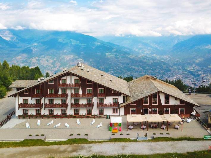 Hotel per 3 persone, con sauna e terrazza nonché panorama, con animali domestici - 1
