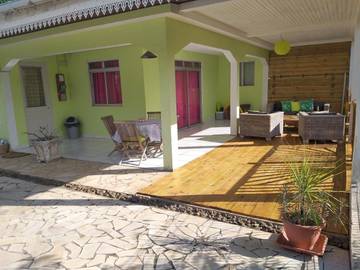 Maison de vacances pour 4 personnes, avec jardin, animaux acceptés en Martinique