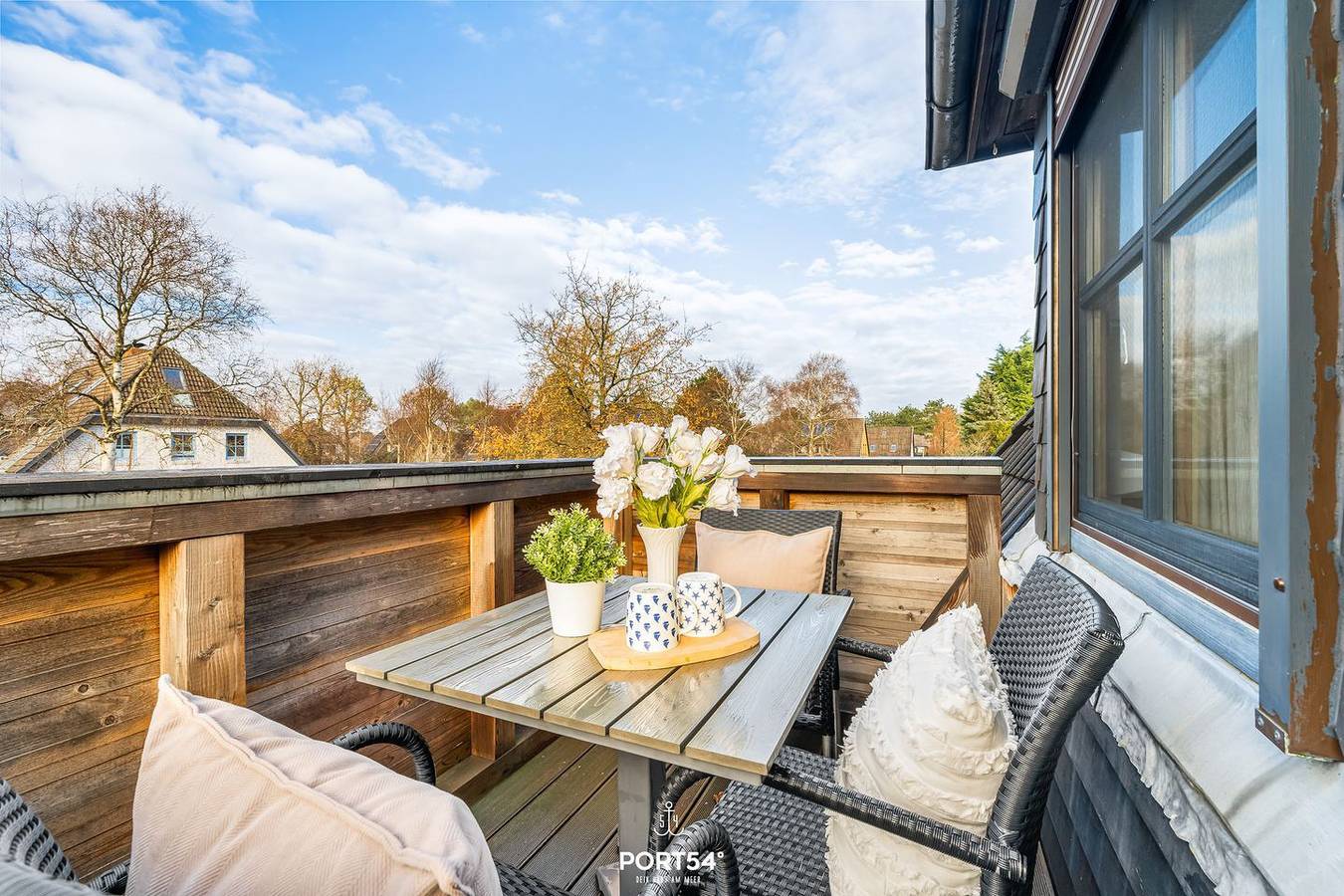 Ganze Wohnung, Ferienapartment "Eiderseeschwalbe I" mit herrlichem Balkon und Gartenblick in Sankt Peter-Ording in St. Peter-Bad, St. Peter-Ording