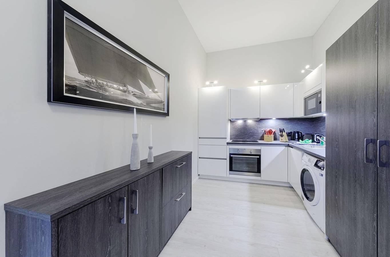 Ganze Wohnung, Ferienwohnung Piratensuite in der Apartmentanlage Zwei Wasser mit Westbalkon in Wustrow, Fischland