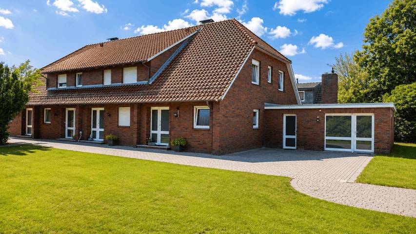 Ferienhaus für 6 Personen, mit Terrasse und Garten sowie Sauna