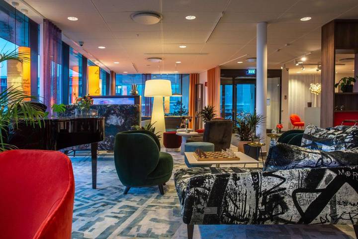 Hôtel pour 3 personnes, avec terrasse et sauna, animaux acceptés à Lund - 2