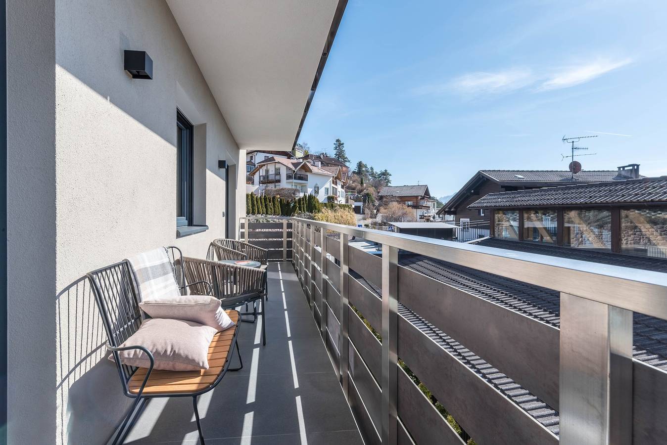 Ganze Wohnung, Ferienwohnung "Aster Moments Apt Marie" mit Bergblick, Balkon und Wlan in Jenesien, Sarntaler Alpen