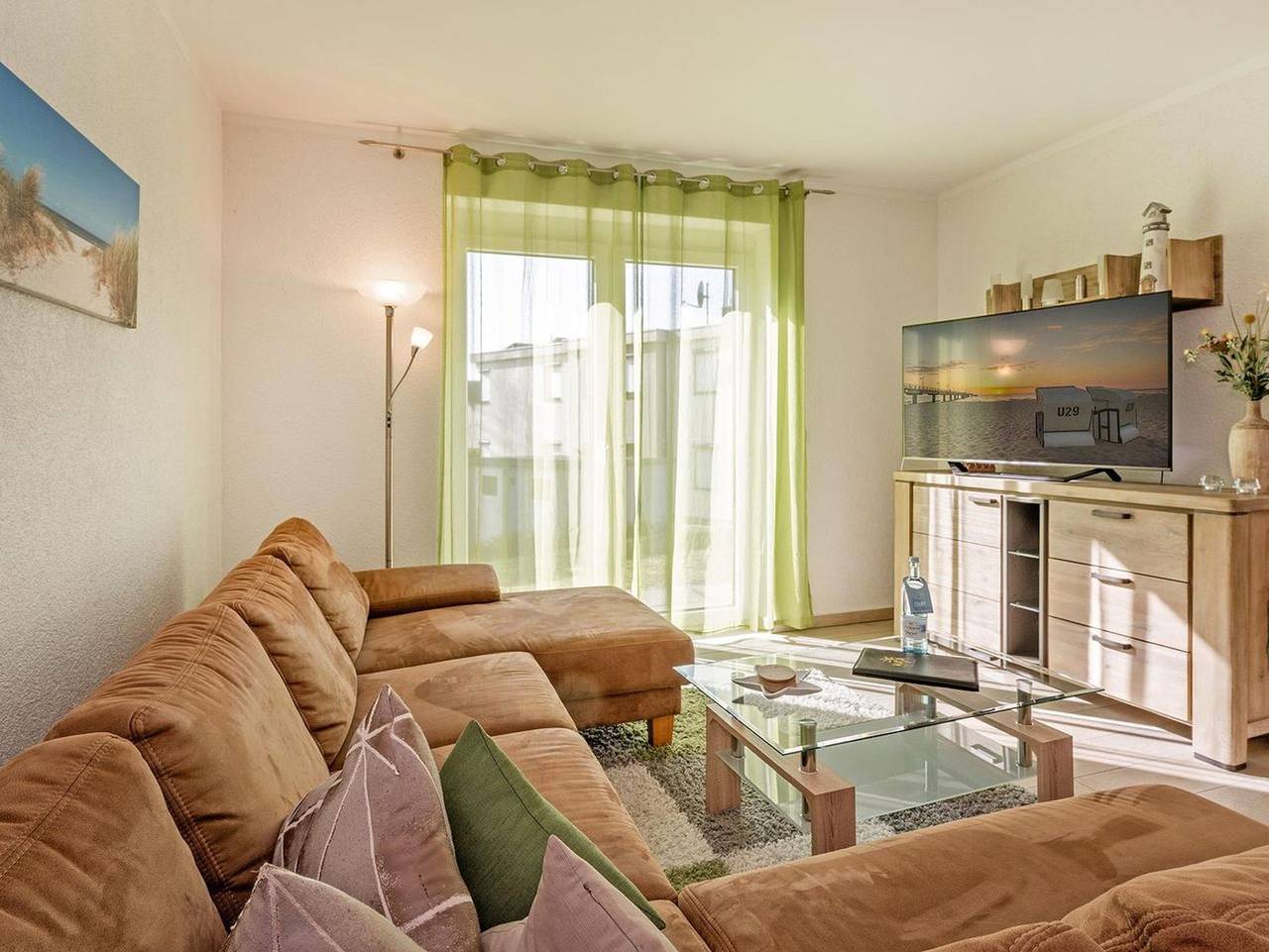 Ganze Ferienwohnung, Sonnenpark 02 - Sonnenpark 02 - Kamin und sonnige Terrasse in ruhiger Lage in Gothensee, Korswandt