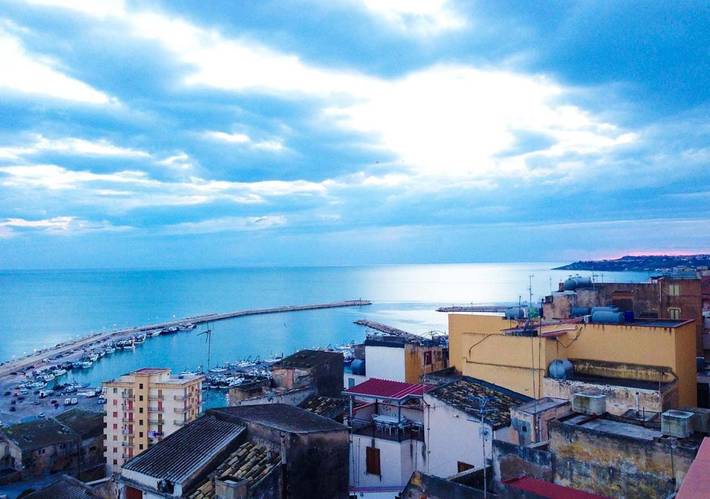 B&b per 4 persone, con Balcone e Terrazza nonché Panorama a Sciacca