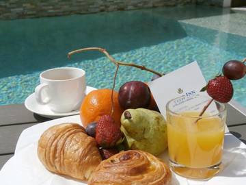 Hôtel pour 2 personnes, avec piscine ainsi que jardin et vue dans Sainte-Clotilde