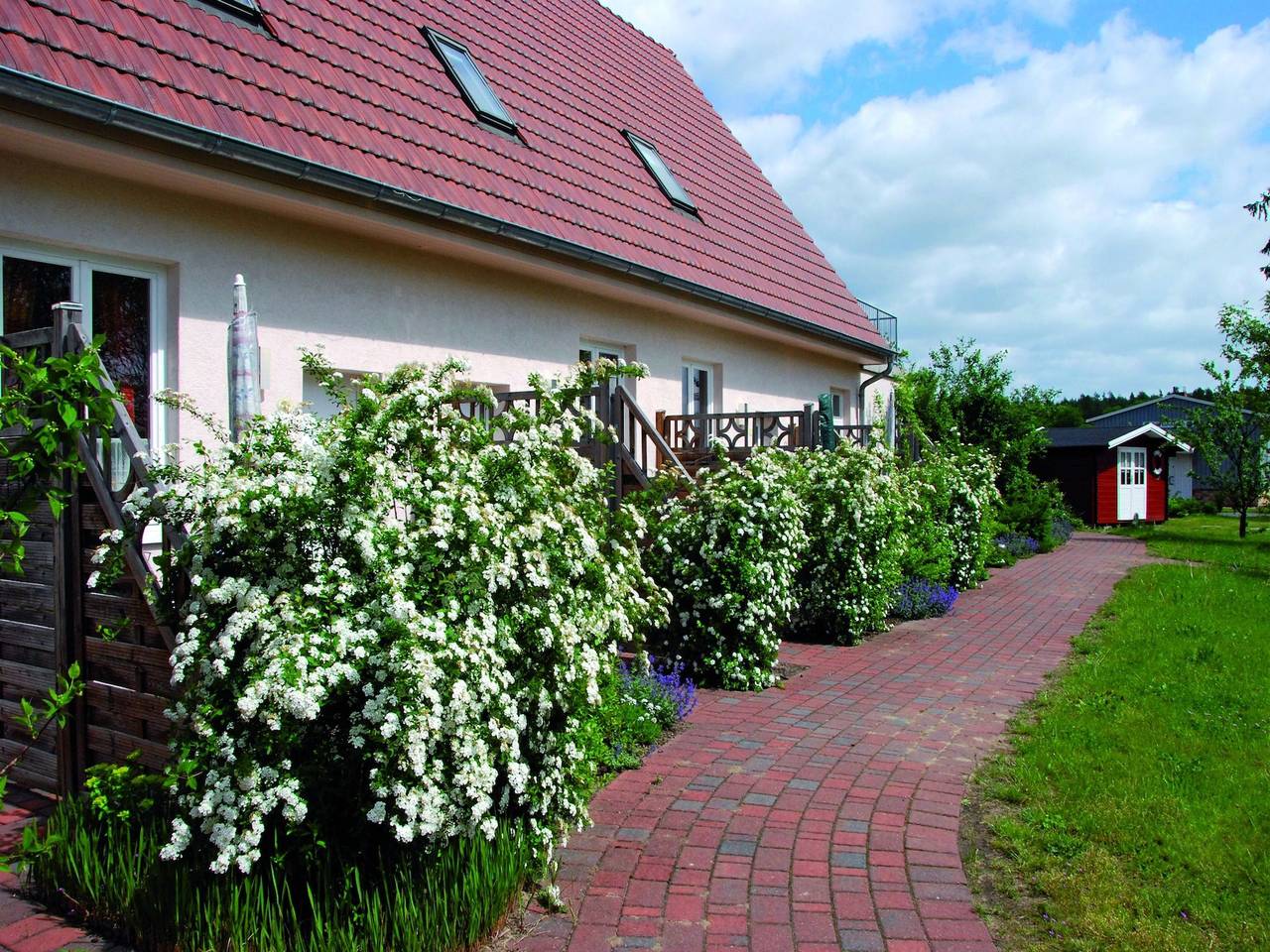 Ganze Wohnung, Ferienwohnung für 4 Personen mit Garten in Buchholz, Müritz