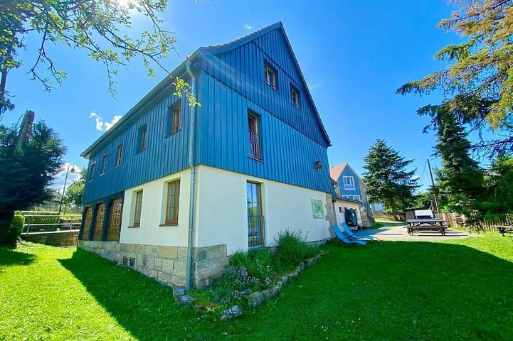 Ferienwohnung für 3 Personen, mit Terrasse und Garten in Hinterhermsdorf