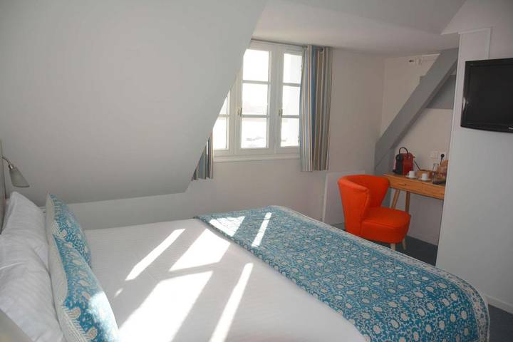 Hôtel pour 5 personnes, avec vue et terrasse, animaux acceptés dans Vieux Port (Roscoff) - 2