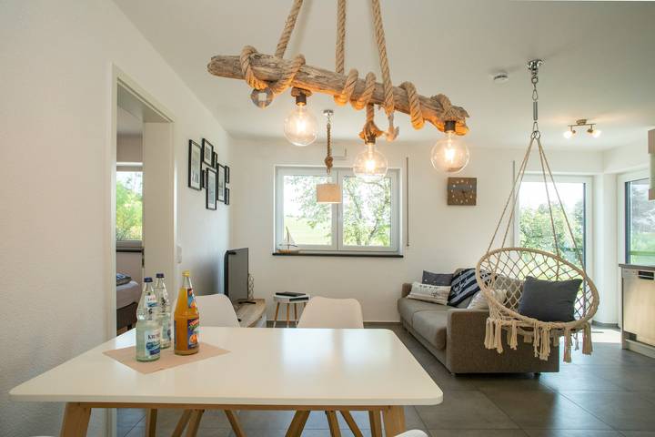 Gîte pour 6 personnes, avec jardin et terrasse à Neukirch