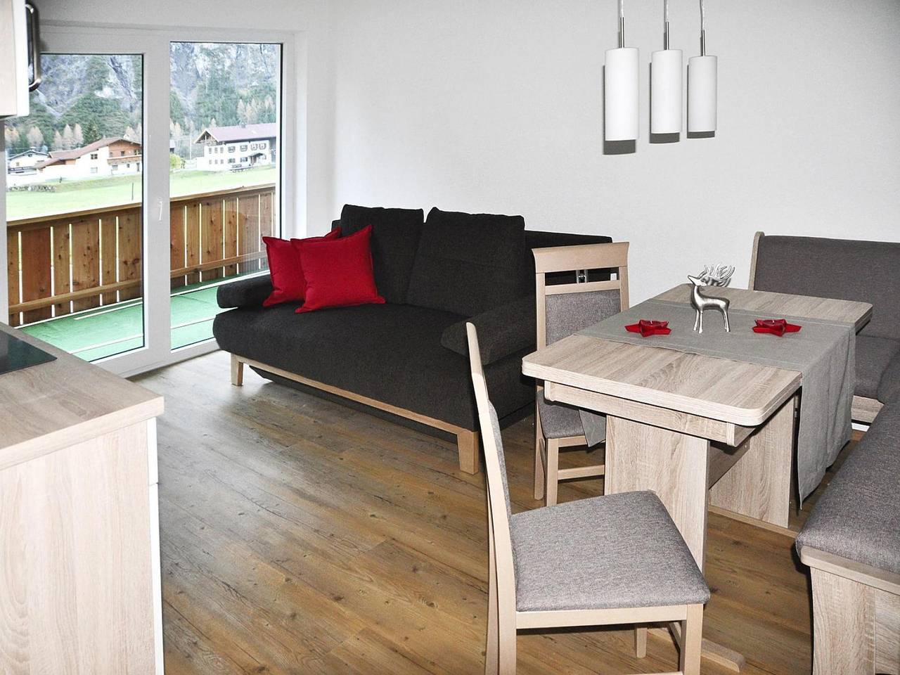 Ganze Wohnung, Chalet in Steeg nahe Skipisten Lechtal in Hägerau, Allgäuer Alpen (Österreich)