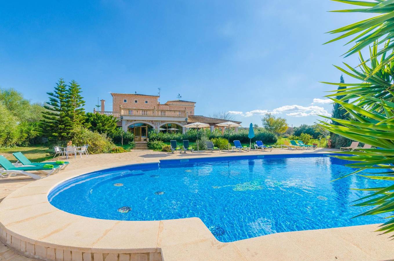 Villa for 18 Guests in Campos, Balearic Islands