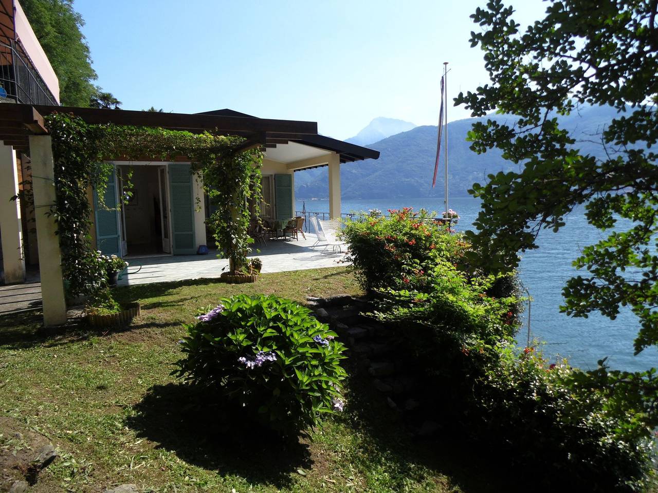 Ferienhaus in Menaggio mit Comer See Blick in Comune di San Siro, Comer See