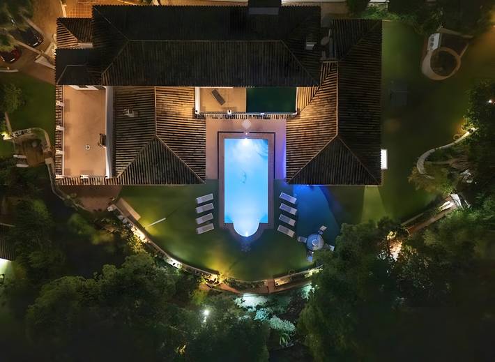 Villa 'Hacienda Del Cazador Luxury' with spectacular sea views in Mijas, Costa del Sol