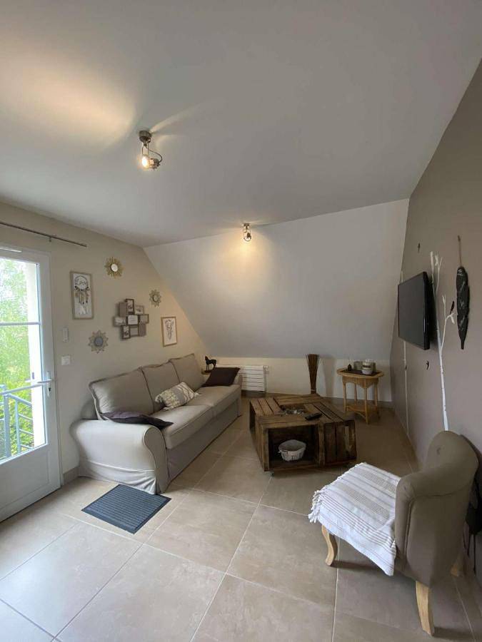 Chambre d’hôte pour 4 personnes, avec Terrasse et Jardin