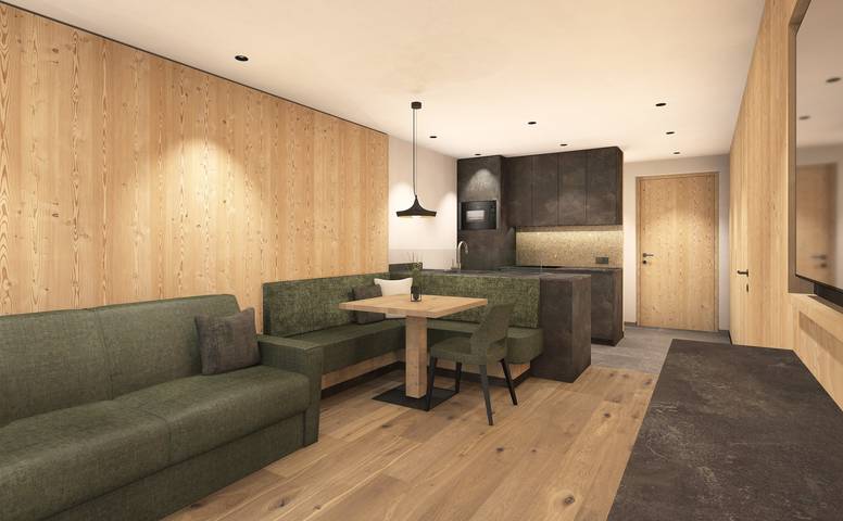 Appartement entier, Les vacances à la ferme à leur apogée. Appartement avec une chambre et une salle de bains. in Plesdinaz, Santa Cristina Valgardena