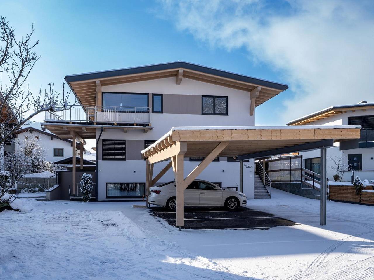 Ganze Wohnung, Appartement Musik Neureiter mit Bergblick, privater Terrasse und Wlan in Söll, Kaisergebirge