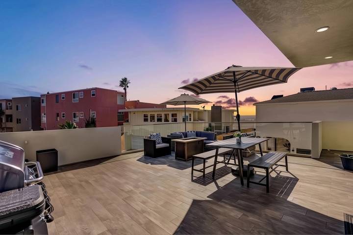 Vacation rental for 6 people, with terrace, with pets in Mission Beach
