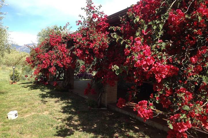 Ferienhaus für 4 Personen, mit Garten und Terrasse sowie Whirlpool und Pool