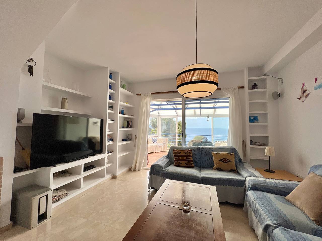 House 'El Faro' with sea views, Wi-Fi and air conditioning in La Herradura, Almuñecar