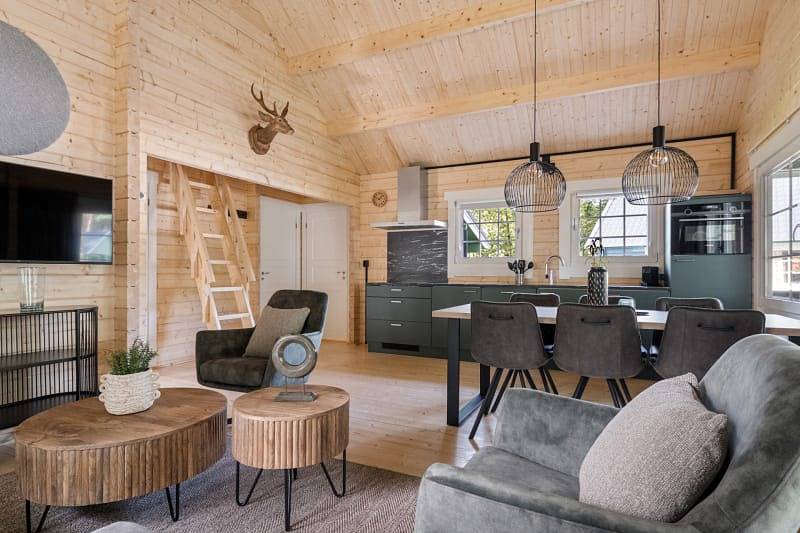 Rcn de Flaasbloem — Finse Lodge Plus in Chaam, Noord-Brabant