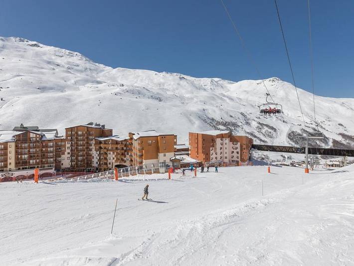 Camping voor 5 personen, met balkon in Les Trois Vallées