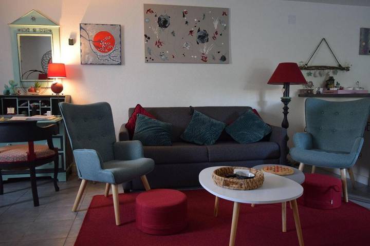 Location de vacances pour 2 personnes, avec vue et jardin à Rougegoutte - 4
