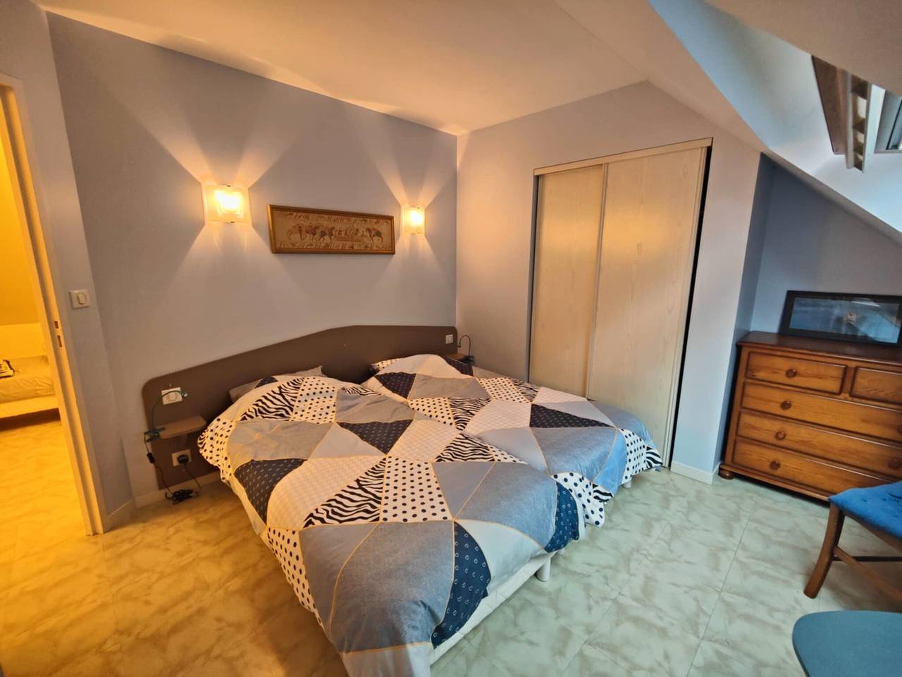 Maison de vacances « De Campagne 6 Personnes » avec terrasse privée, jardin privé et Wi-Fi in Villedieu-les-Poêles, Côte de la Déroute