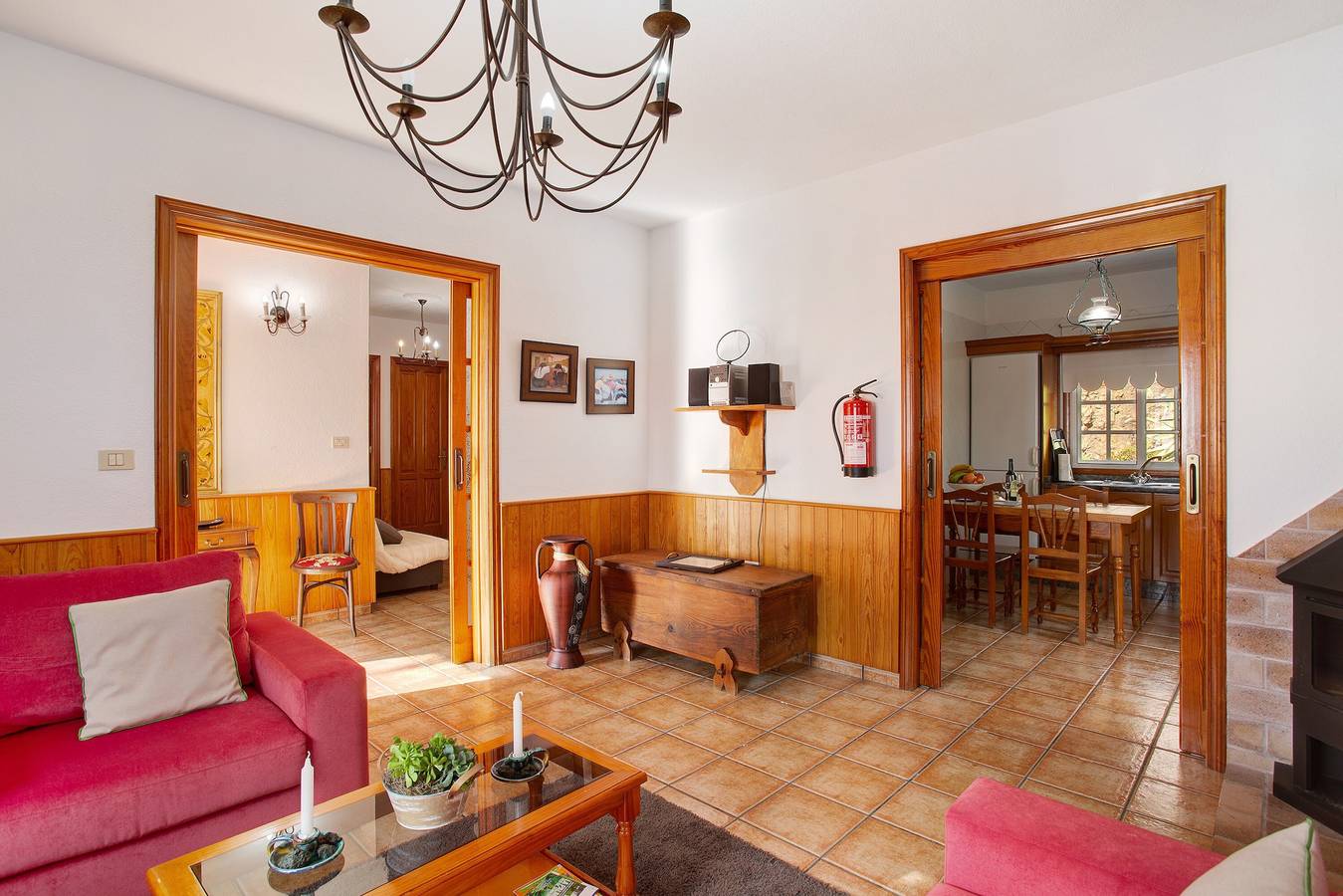 Ferienhaus 'Casa Ariadna' mit Meerblick, privatem Garten und Wlan in Tijarafe, La Palma Nord