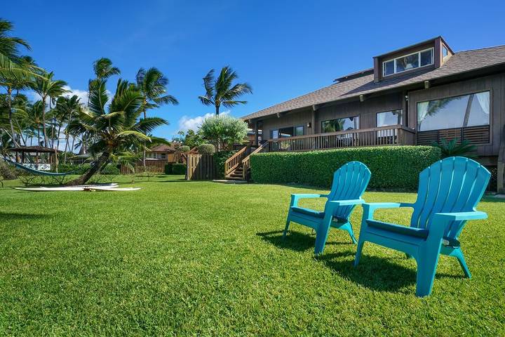 Strandhaus für 8 Personen, mit Garten und Terrasse auf Hawaii