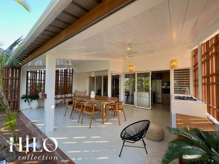 Location de vacances pour 8 personnes, avec piscine et jardin, animaux acceptés dans Plage de l'Hermitage - 3