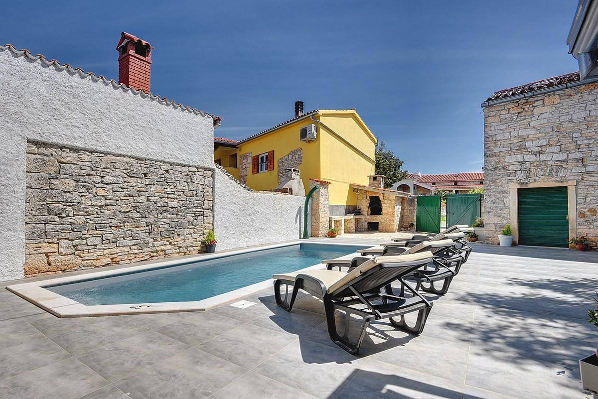 Ferienhaus mit Privatpool für 8 Personen ca. 120 qm in Gajana, Istrien (Istrische Riviera) in Gajana, Südküste Istrien