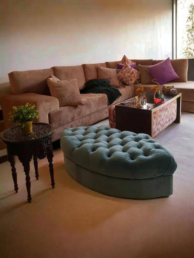 Gîte pour 5 personnes, avec bassin pour enfant et jardin ainsi que piscine et vue à Bouznika - 4