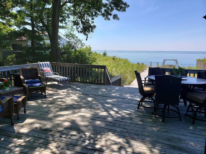 Vacation rental for 12 people, with yard and terrace in Silver Lake